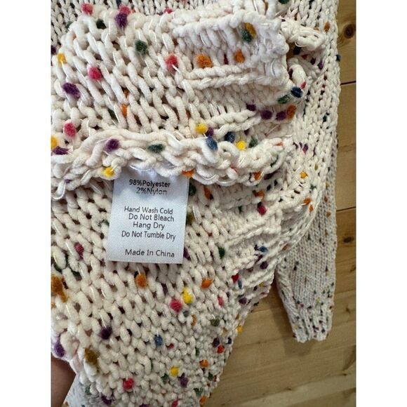 Mod Ref Confetti Sweater EUC M/L - Picture 5 of 7